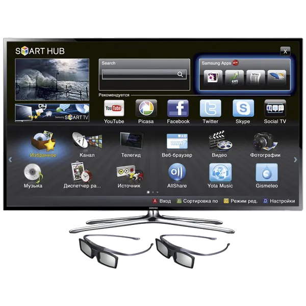 Замена кнопки включения Samsung UE55F6400