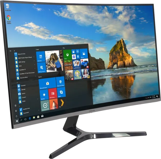 Ремонт цепи питания Samsung C32JG50QQI